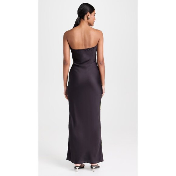 ROCOCO SAND Bryn Maxi Tube Strapless Dress in Black XLarge New Womens Maxi Gown - Picture 10 of 13